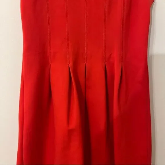 J. Crew  red dress size 6 - Picture 7 of 11